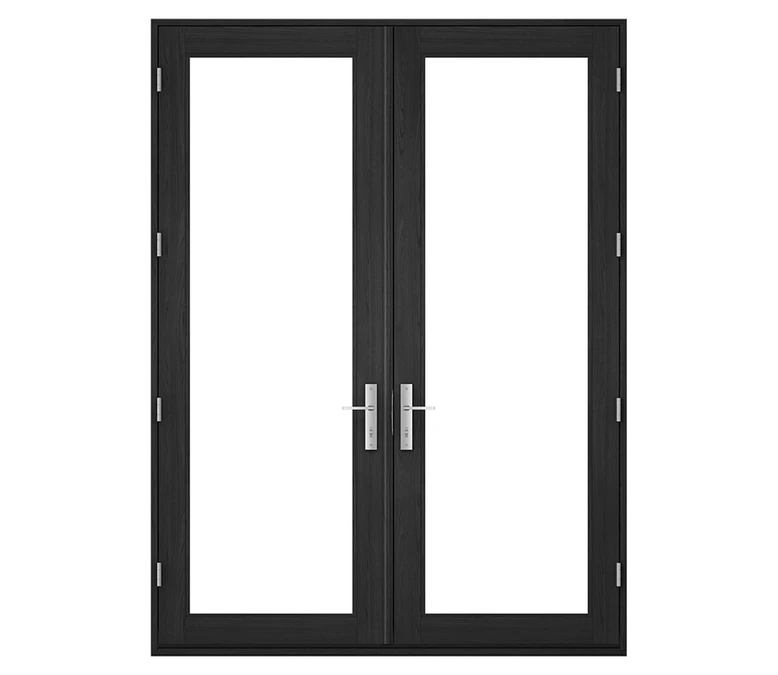 Pella Reserve Contemporary Wood Hinged Patio Door in Branson